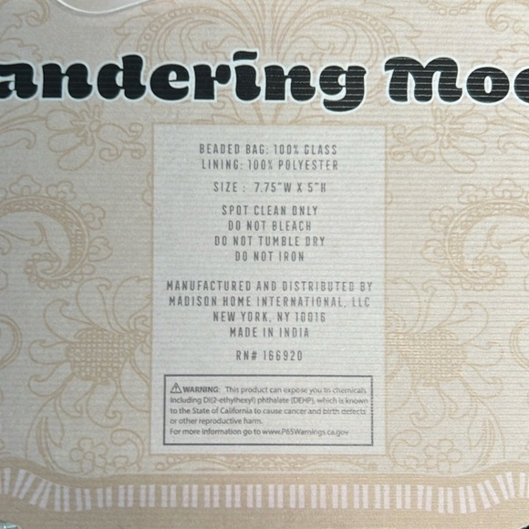 Wandering Moon | Espresso Martini Beaded Bag - Picture 2 of 6